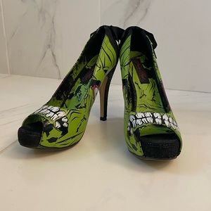 Iron First Zombie Open Toe Pumps